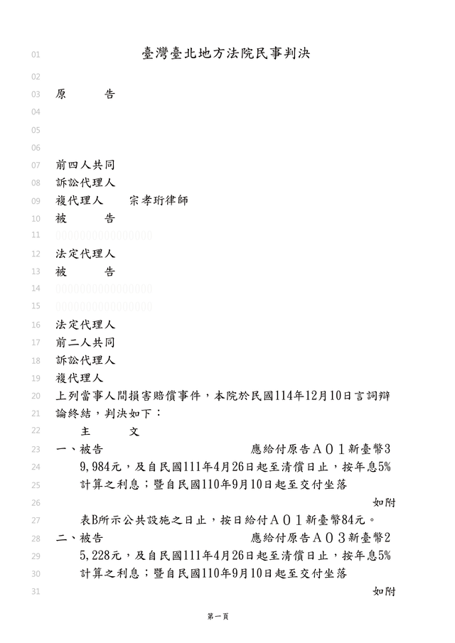 成功案例｜社區公設未施作求償案：成功爭取建商賠償｜宗孝珩律師事務所
